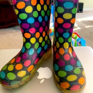 Western chief light up kids rainboots